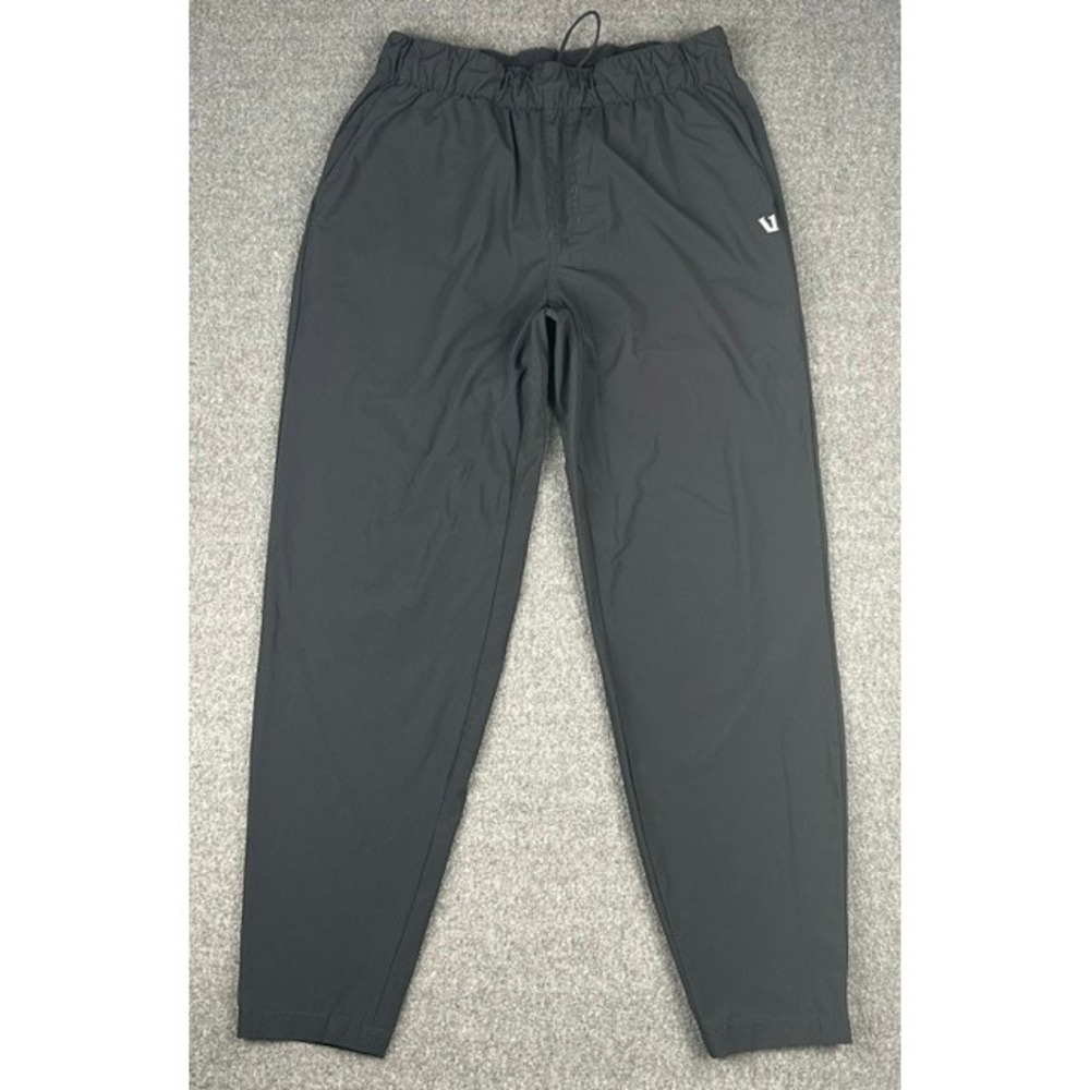 Vuori Fleet Jogger Mens Medium Charcoal Gray Tapered Training Pants Running